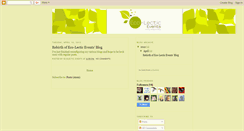 Desktop Screenshot of ecolecticevents.blogspot.com