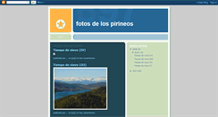 Desktop Screenshot of fotosdelospirineos.blogspot.com