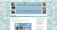 Desktop Screenshot of perrosdeflorenciaenadopcion.blogspot.com