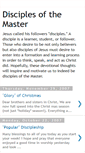 Mobile Screenshot of disciplesofthemaster.blogspot.com