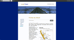 Desktop Screenshot of localpowerrevolution.blogspot.com