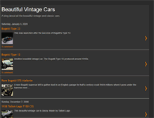 Tablet Screenshot of beautifulvintagecars.blogspot.com