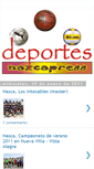 Mobile Screenshot of deportesdenazca.blogspot.com