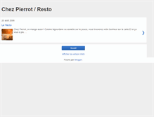 Tablet Screenshot of chezpierrotresto.blogspot.com