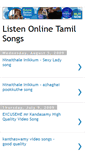 Mobile Screenshot of onlinetamilsong.blogspot.com