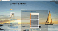 Desktop Screenshot of noticiasagenciadaarte.blogspot.com