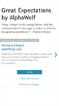 Mobile Screenshot of alphawolfx.blogspot.com