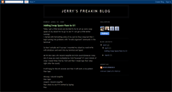 Desktop Screenshot of jerrysfreakinblog.blogspot.com