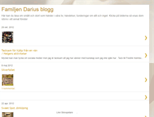Tablet Screenshot of familjen-darius.blogspot.com