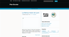Desktop Screenshot of planescolar2010.blogspot.com