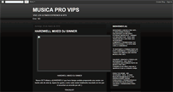 Desktop Screenshot of musicaprovips.blogspot.com