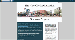 Desktop Screenshot of newcitystimulusprogram.blogspot.com