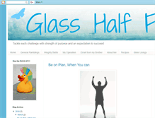 Tablet Screenshot of faycglasshalffull.blogspot.com