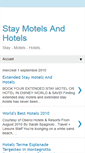 Mobile Screenshot of hotels-and-motel.blogspot.com