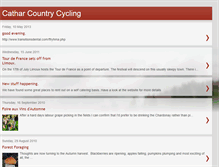 Tablet Screenshot of catharcountrycycling.blogspot.com