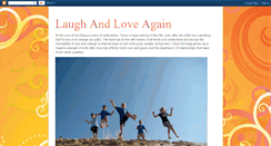 Desktop Screenshot of laughandloveagain.blogspot.com