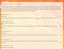 Tablet Screenshot of laughandloveagain.blogspot.com