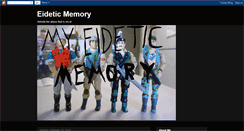 Desktop Screenshot of myeideticmemory.blogspot.com