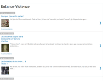 Tablet Screenshot of enfanceviolence.blogspot.com