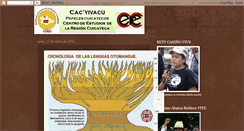 Desktop Screenshot of centroestudiosregioncuicateca.blogspot.com