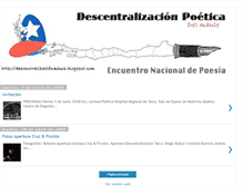 Tablet Screenshot of descentralizacionmaule.blogspot.com
