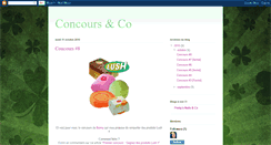 Desktop Screenshot of concours-co.blogspot.com