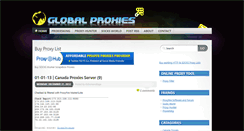 Desktop Screenshot of globalproxies.blogspot.com