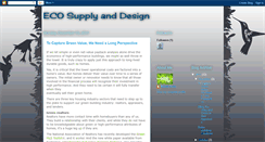 Desktop Screenshot of ecosupplyanddesign.blogspot.com