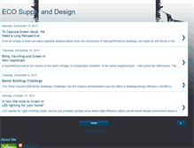 Tablet Screenshot of ecosupplyanddesign.blogspot.com