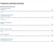Tablet Screenshot of implantes-dentales-baratos.blogspot.com