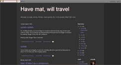 Desktop Screenshot of havematwilltravel.blogspot.com