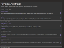 Tablet Screenshot of havematwilltravel.blogspot.com