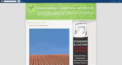 Desktop Screenshot of orlandoinsulation.blogspot.com