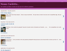 Tablet Screenshot of cantinhodesol.blogspot.com