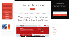 Desktop Screenshot of black-hatcode.blogspot.com