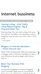 Mobile Screenshot of internetbussiness-blog.blogspot.com