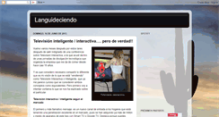 Desktop Screenshot of languideciendo.blogspot.com
