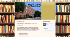 Desktop Screenshot of elblogdelenguayliteratura.blogspot.com