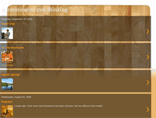 Tablet Screenshot of deliciousthinking.blogspot.com