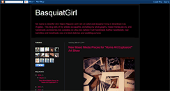 Desktop Screenshot of basquiatgirl.blogspot.com