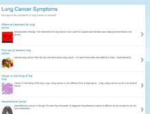 Tablet Screenshot of lung-cancer-symptom-s.blogspot.com