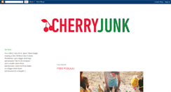 Desktop Screenshot of cherryjunk.blogspot.com