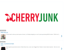 Tablet Screenshot of cherryjunk.blogspot.com