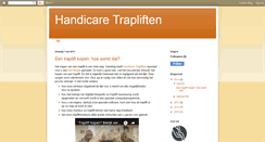 Desktop Screenshot of handicaretrapliften.blogspot.com