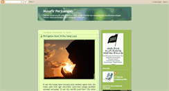 Desktop Screenshot of musafir-perjuangan.blogspot.com