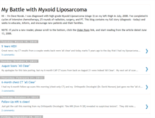 Tablet Screenshot of dnovak-liposarcoma.blogspot.com