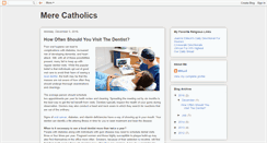 Desktop Screenshot of merecatholics.blogspot.com