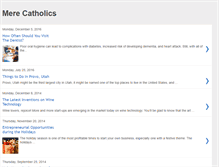 Tablet Screenshot of merecatholics.blogspot.com