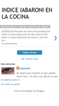 Mobile Screenshot of indice-recetas-iabaroni.blogspot.com