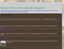 Tablet Screenshot of bosquesnorte.blogspot.com